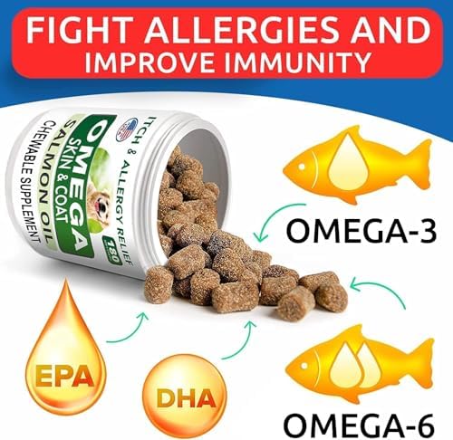 Omega 3 for Dogs - Fish Oil for Skin & Coat Health, Itch & Allergy Support - Image 4