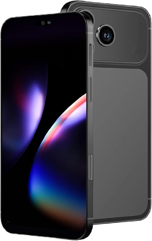 Unlocked 4G LTE Android Phone, 6.6-inch Screen, 3GB RAM + 16GB ROM/TF 256GB, Dual SIM, Dual Camera, Suitable for Beginners (97dark) by Unknown