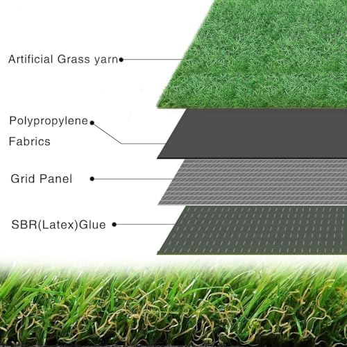 Artificial Grass for Dogs Pee Tray Fake Grass Mat for Professional Puppy Potty Trainer Replacement Dog Grass Pad for Indoor and Outdoor (25.5x19.5 Inch(Pack of 2)) - Image 4