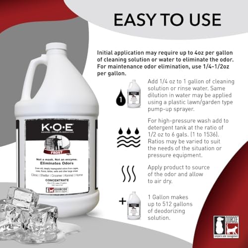 Odorcide KOE Frost Concentrate, 128 oz - Image 2