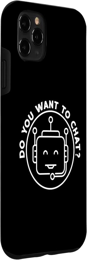 Chatbot - Do You Want To Chat? AI and ML Geek Case for iPhone 11 Pro Max - Image 3