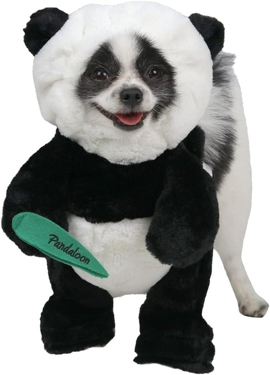 Pandaloon Dog Halloween Costume - As Seen on Shark Tank - Patented - Funny Costume with Arms for Small and Medium Dogs and Cats (Panda, Size 5(24-28 in Height at TOP of Head,Girth<30 in)) by Pandaloon