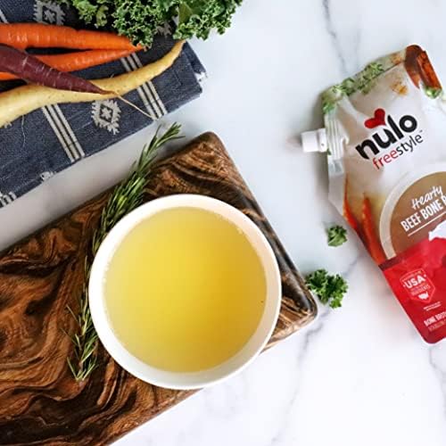 Nulo Freestyle Bone Broth, Premium Food Topper for Cats and Dogs, with Collagen and Chondroitin Sulfate to Help Boost The Quality of Your Pet’s Coat and Skin, 20 FL Oz Pouch (Pack of 2) - Image 3