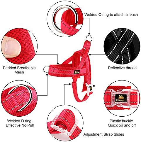 Plutus Pet No Pull Dog Harness with Front Clip, Breathable Mesh Padded - Image 2