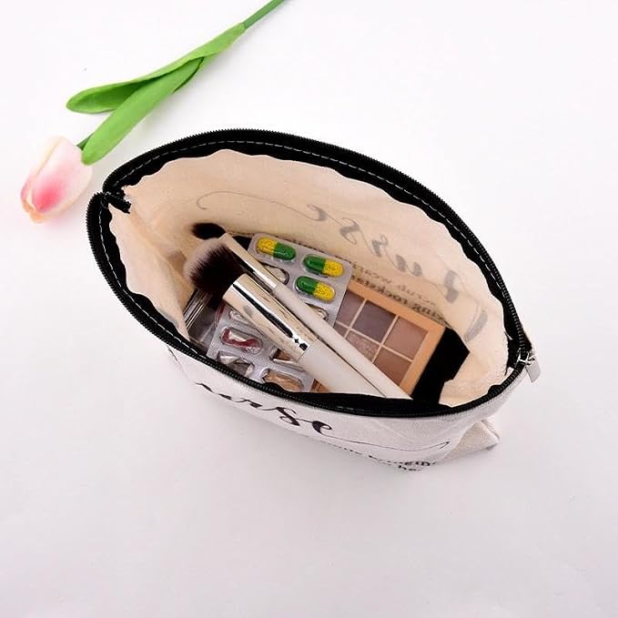 Nurse Gifts Bags for Women Small Nursing Tools Pouch Nurse Pocket Organizer Pouch Nursing School Supplies for Students Nurses Week Graduation Birthday Gifts for Nurses Makeup Bag Pen Pencil Pouches - Image 7