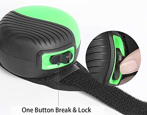 Retractable Hands Free Dog Leash, 360° Tangle-Free Heavy Duty Wrist Dog Walking Leash with 8.2 ft strong Cord and Reflective Nylon Tape, One Button Brake, Pause, Lock for Small Dog or Cat up to 55 lbs - Image 3