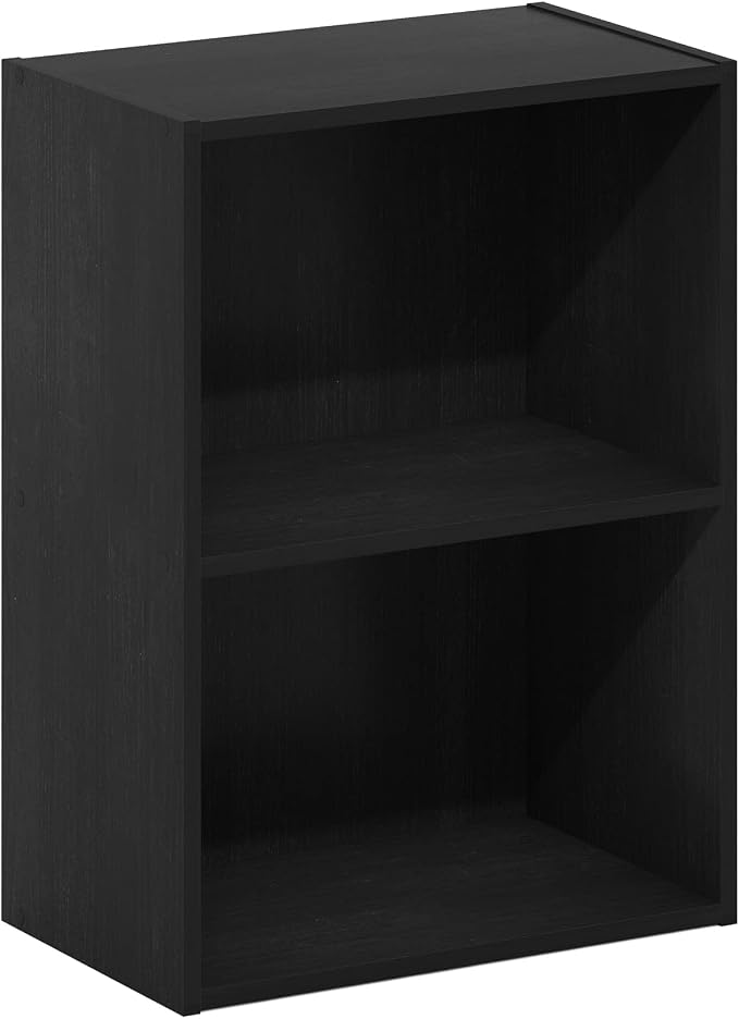 Furinno Luder Bookcase / Book / Storage, Blackwood 2-Tier - Image 5