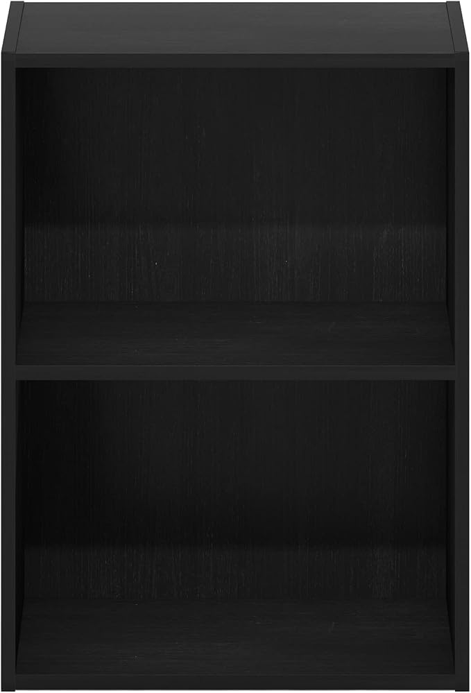 Furinno Luder Bookcase / Book / Storage, Blackwood 2-Tier - Image 6