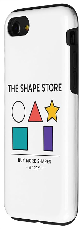 The Shape Store Funny Viral Meme from 2026 AI Humor Case for iPhone SE (2020) / 7/8 - Image 2