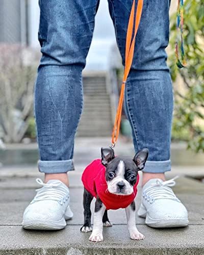 Gooby Stretch Fleece Vest Dog Sweater, Red, Large - Image 6
