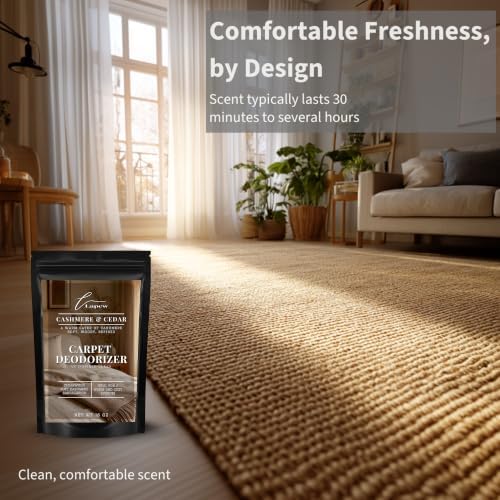Lapew Cashmere Cedar Carpet Deodorizer Powder - Pet Safe Freshener for Vacuuming | Scented Odor Eliminator for Home | 16 oz - Image 5