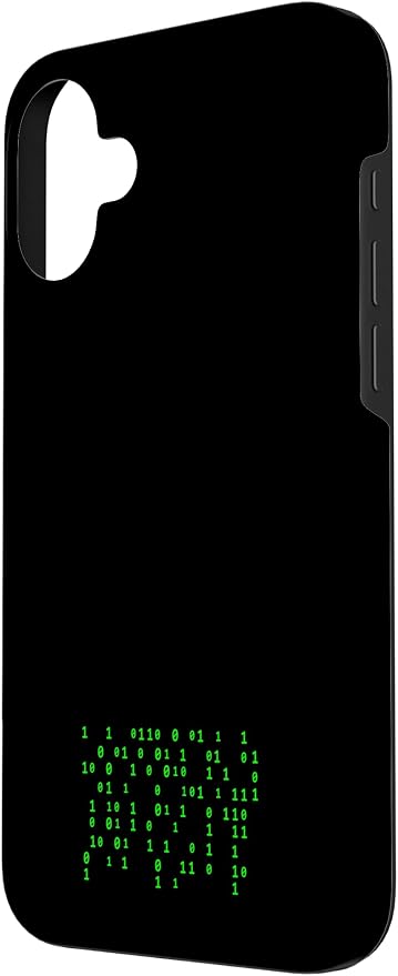 Deep Learning AI Generated Tech for Developers Case for iPhone 16 Plus - Image 2