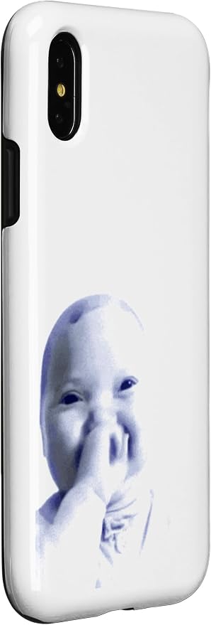 AI Baby Holding Laugh Meme Case for iPhone X/XS - Image 3