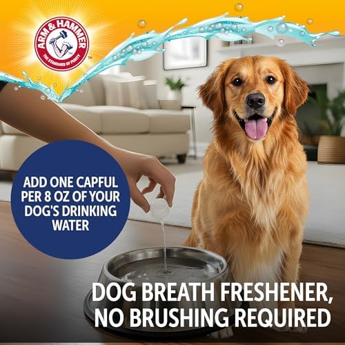 Arm & Hammer Complete Care Dog Dental Water Additive, 16 Fl Oz - Image 4