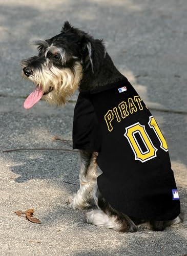 Official MLB Pittsburgh Pirates Pet Jersey for Dogs & Cats, Size XX-Large - Stylish Baseball Jersey for Your Furry Fan- Show Off Team Spirit with The Perfect Fan Apparel Gear for Pet, Dog & Cat - Image 4