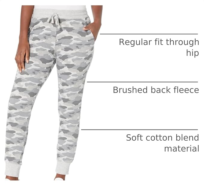 Amazon Essentials Women's Fleece Jogger Sweatpant (Available in Plus Size) - Image 4
