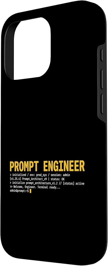 Prompt Engineer Terminal Screen AI Developer Software Coder Case for iPhone 16 Pro - Image 2