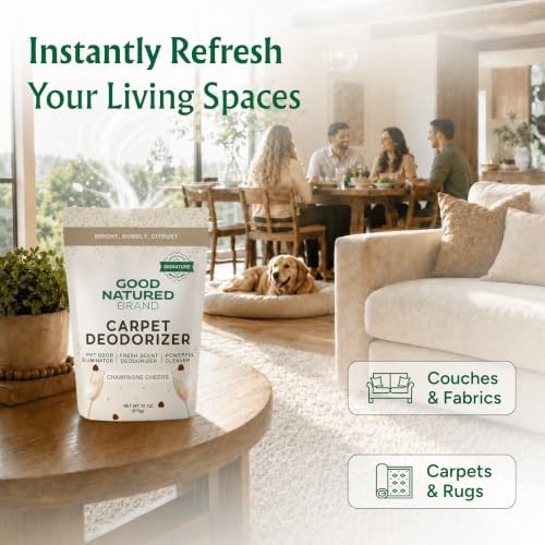 Good Natured Brand Carpet Deodorizer & Air Freshener Powder, 31oz - Image 4