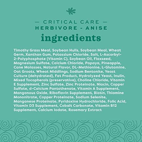 Oxbow Critical Care Herbivore, Rabbit & Guinea Pig Recovery, Anise, 141 g - Image 6