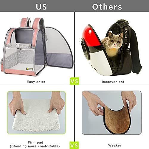 Texsens Innovative Traveler Bubble Backpack Pet Carriers for Cats and Dogs - Image 5