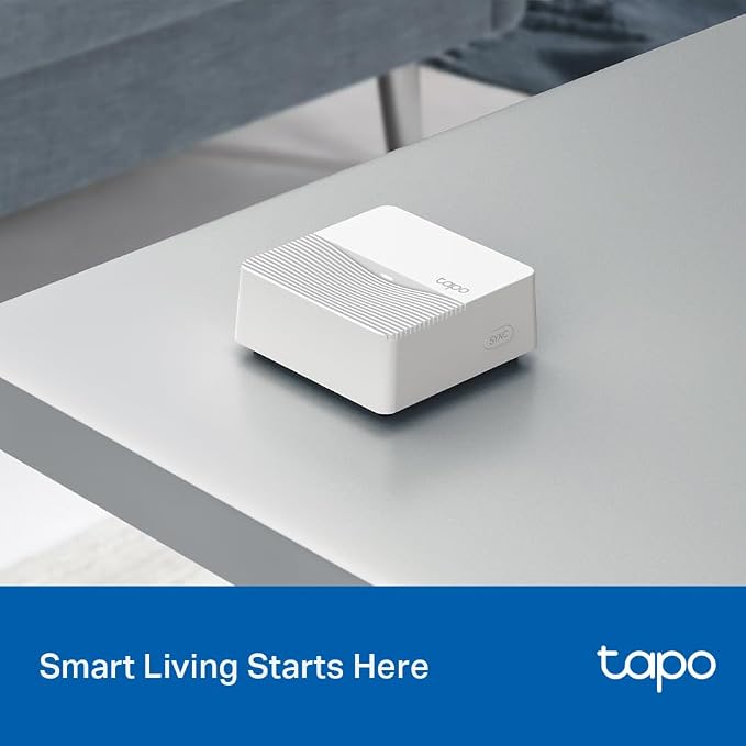 TP-Link Tapo Smart Hub with Built-In Chime, REQUIRES 2.4GHz Wi-Fi, Connect up to 64 Smart + 4 Camera Devices, Sub-1G Low-Power Wireless Protocol, 512GB Local Storage, Tapo H200 - Image 2