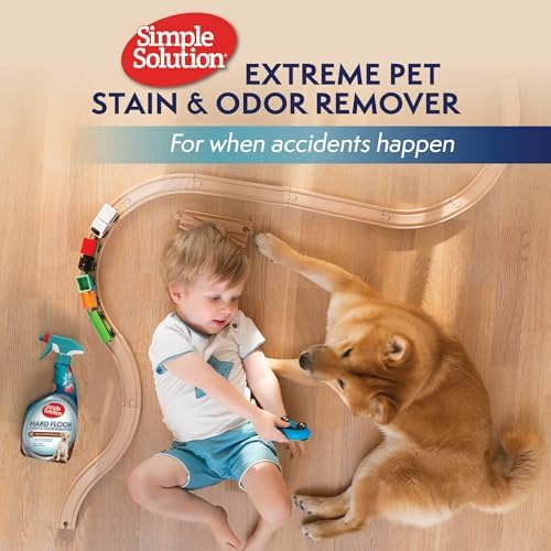 Simple Solution Hard Floor Stain & Odor Remover, Pet Stain Cleaner, Gallon - Image 6
