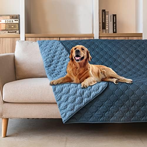 gogobunny Waterproof Pet Blanket for Bed, Washable Couch Cover for Dog Cat by gogobunny