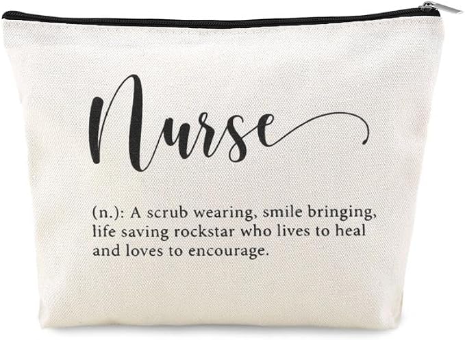 Nurse Gifts Bags for Women Small Nursing Tools Pouch Nurse Pocket Organizer Pouch Nursing School Supplies for Students Nurses Week Graduation Birthday Gifts for Nurses Makeup Bag Pen Pencil Pouches by YangQian