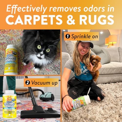 Bodhi Dog Natural Carpet Deodorizer Powder - Dry Pet Smell Eliminator & Urine Odor Remover - Loosens Fur & Dirt - Plant-Based Room Freshener for Vacuuming Home - Fresh Laundry (Pack of 1) - Image 5