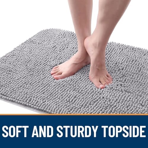 OLANLY Dog Door Mat for Muddy Paws 70x24, Super Absorbent Chenille Mud Mat - Image 4