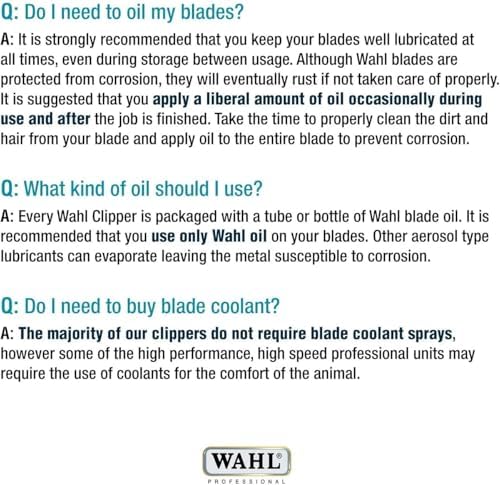 Wahl Professional Animal 50 Ultra Surgical Competition Series Detachable Blade with 1/64-Inch Cut Length (2350-100) - Image 7