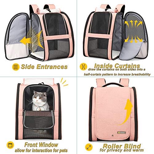 Texsens Innovative Traveler Bubble Backpack Pet Carriers for Cats and Dogs - Image 3