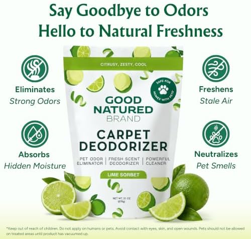 Good Natured Brand Carpet Deodorizer & Pet Odor Eliminator Powder, 31oz - Image 2