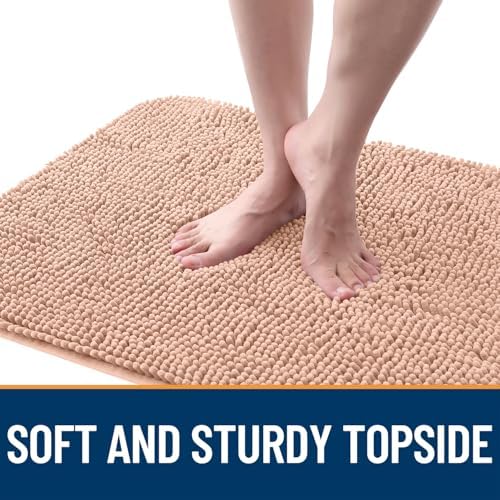 OLANLY Dog Door Mat for Muddy Paws 70x46, Super Absorbent Chenille Mud Mat - Image 4