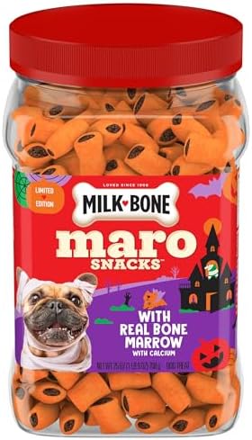 Milk-Bone MaroSnacks Halloween Dog Treats, 25 Oz. Canister by Milk-BoneDogTreats
