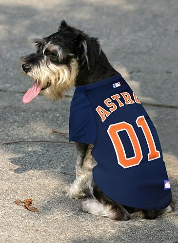 Official MLB Houston Astros Pet Jersey for Dogs & Cats, Size X-Large - Stylish Baseball Jersey for Your Furry Fan- Show Off Team Spirit with The Perfect Fan Apparel Gear for Pet, Dog & Cat - Image 4