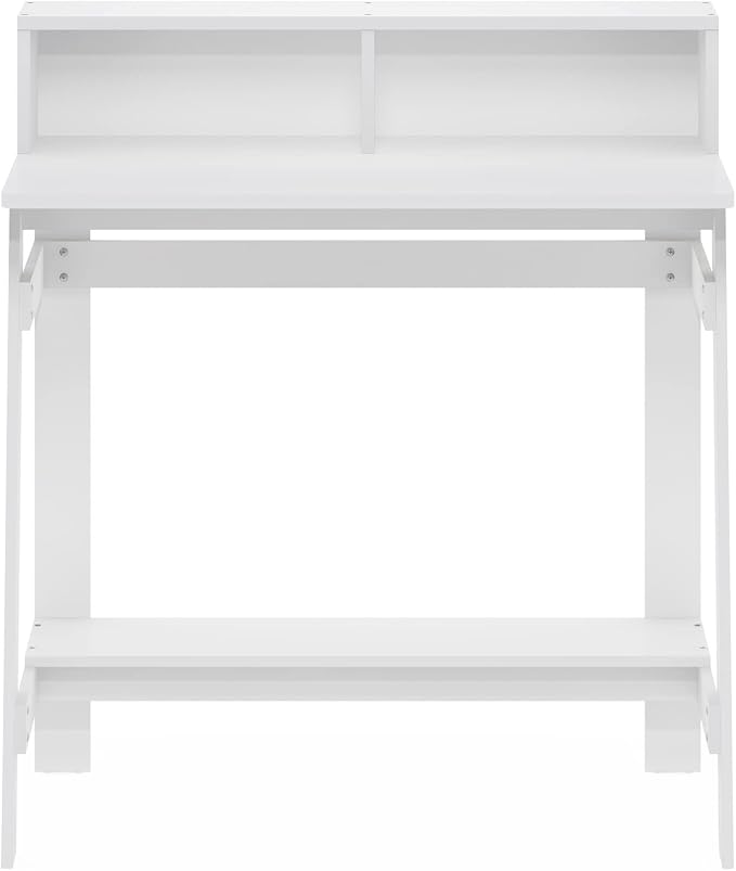 Furinno Simplistic A Frame Computer Desk, Regular, White - Image 7