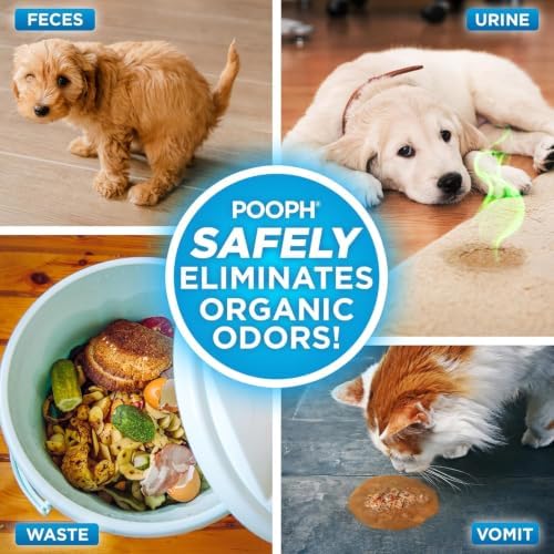 POOPH Plus Maximum Strength Pet Odor Eliminator Spray, 64 oz - Image 2
