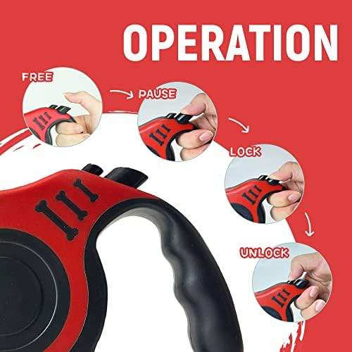 Retractable Dog Leash Automatic Telescopic Tractor Dog Tape - Image 3