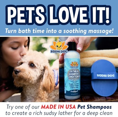Bodhi Dog Shampoo Brush - Pet Grooming & Bath Supplies for Dogs and Cats - Bath Brush for Long & Short Hair - Premium Scrubber for Shower, Showerhead, Sprayer & Bathing (One Pack, Purple) - Image 6
