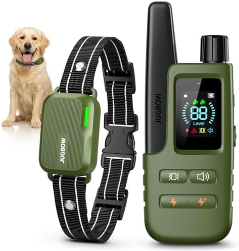 Dog Shock Collar - 4500FT Dog Training Collar with Remote for 10-120lbs Dog by FollowJugbowtoGetSurprise