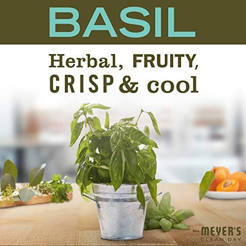 Mrs. MEYER'S CLEAN DAY Multi-Surface Everyday Cleaner, Basil Scent, 16 Fl Oz Bottle (Pack of 6) - Image 3