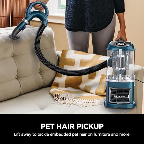 Shark Navigator Lift-Away Upright Vacuum, HEPA Filter, Teal, ZU503AMZ - Image 4