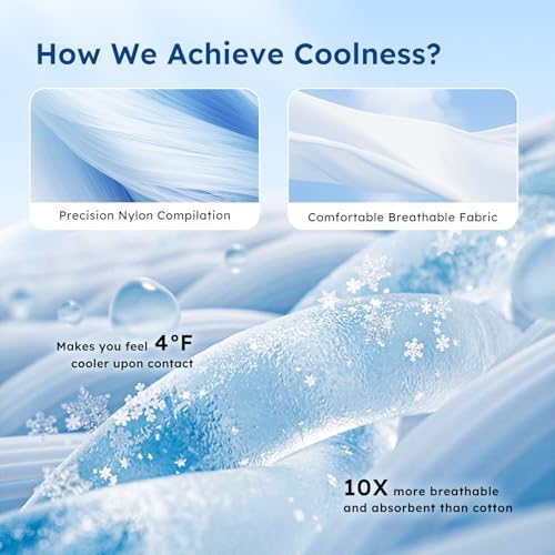 ZOMISIA Cooling Blanket for Extra Large Dogs - Washable Dog Cooling Mat for Hot Weather, Travel Soft Pet Summer Essentials, Grey, 50"x60" - Image 4