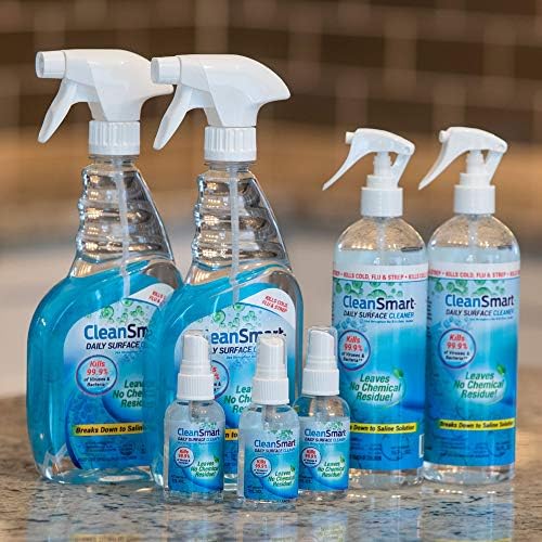 CleanSmart Daily Surface Cleaner Disinfectant Travel Size, 2 oz (3 pack) - Image 6