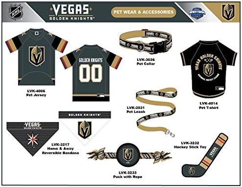 Pets First NHL Las Vegas Golden Knights Jersey for Dogs & Cats, X-Small. - Let Your Pet Be A Real NHL Fan! - Image 5
