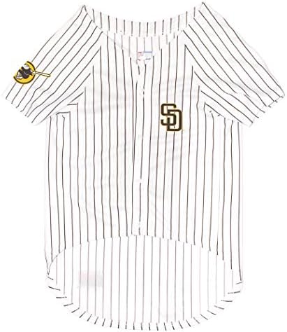 Official MLB San Diego Padres Pet Jersey for Dogs & Cats, Size Large - Stylish Baseball Jersey for Your Furry Fan- Show Off Team Spirit with The Perfect Fan Apparel Gear for Pet, Dog & Cat - Image 2