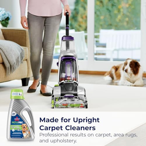 Bissell PET PRO OXY Urine Eliminator with Febreze Carpet Deep Clean Solution, StainProtect Technology, leading upright carpet cleaners, 48oz, Our best formula for pet messes & odors, (Pack of 2) - Image 4