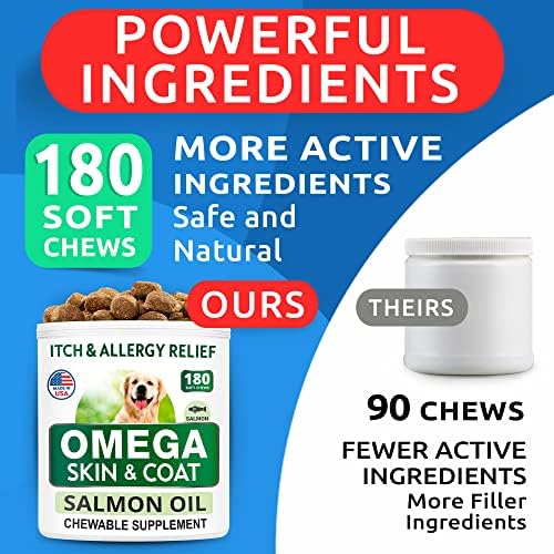 Omega 3 for Dogs - Fish Oil for Skin & Coat Health, Itch & Allergy Support - Image 4