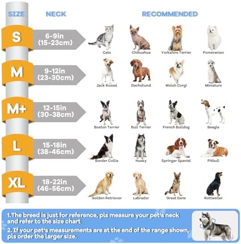 Inflatable Dog Cone Collar,Soft Elizabethan Anti-Lick Pet Recovery Collar - Image 2
